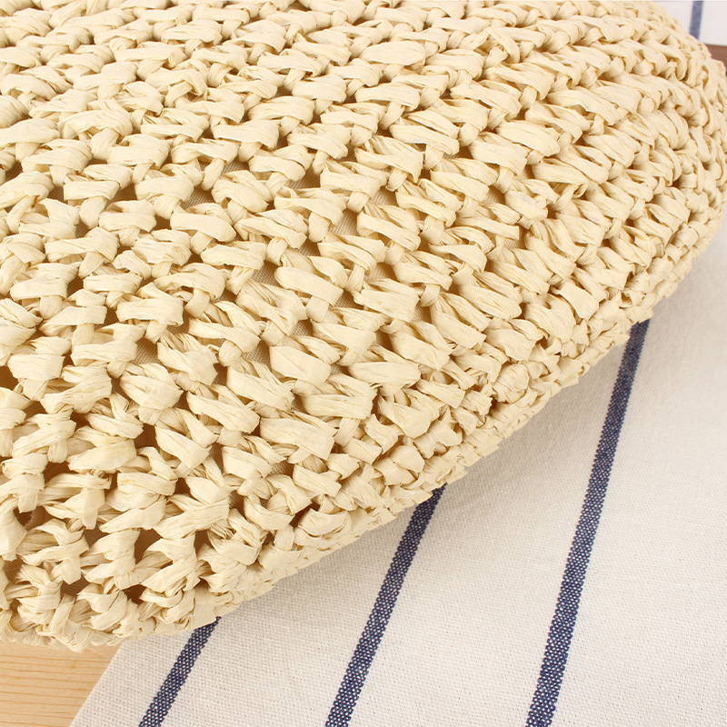 Simple Casual Paper String Hand-woven Bag Tote Bag
