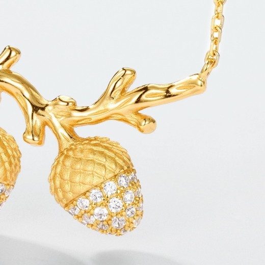 Fashion Personality Siberian Hazelnut Necklace