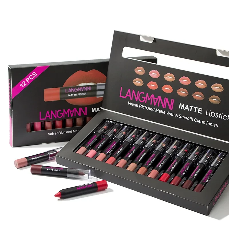 Matte Lipstick Waterproof Long-lasting Velvet Lipstick Set
