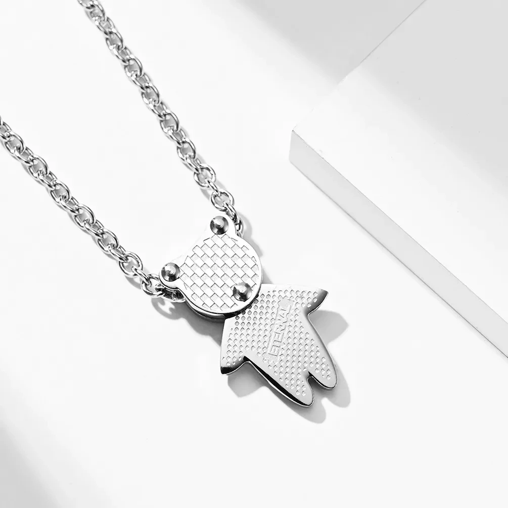 Rocking Bear Cub Hipster Pendant