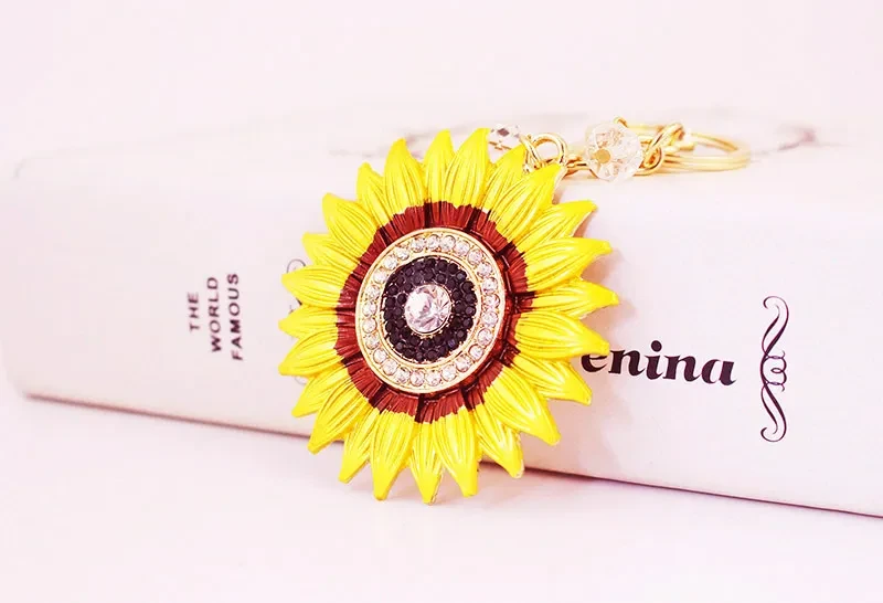 Sunflower Plant Key Chain Accessories