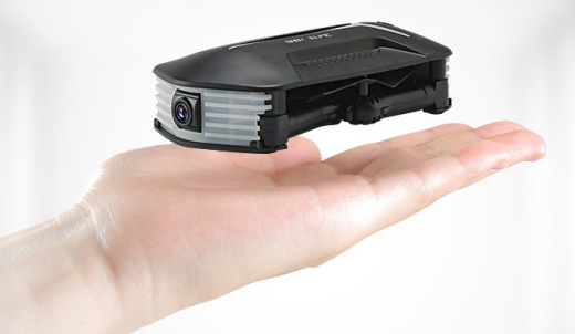 Gravity-sensing Four-axis Remote Control HD Camera Folding Aircraft