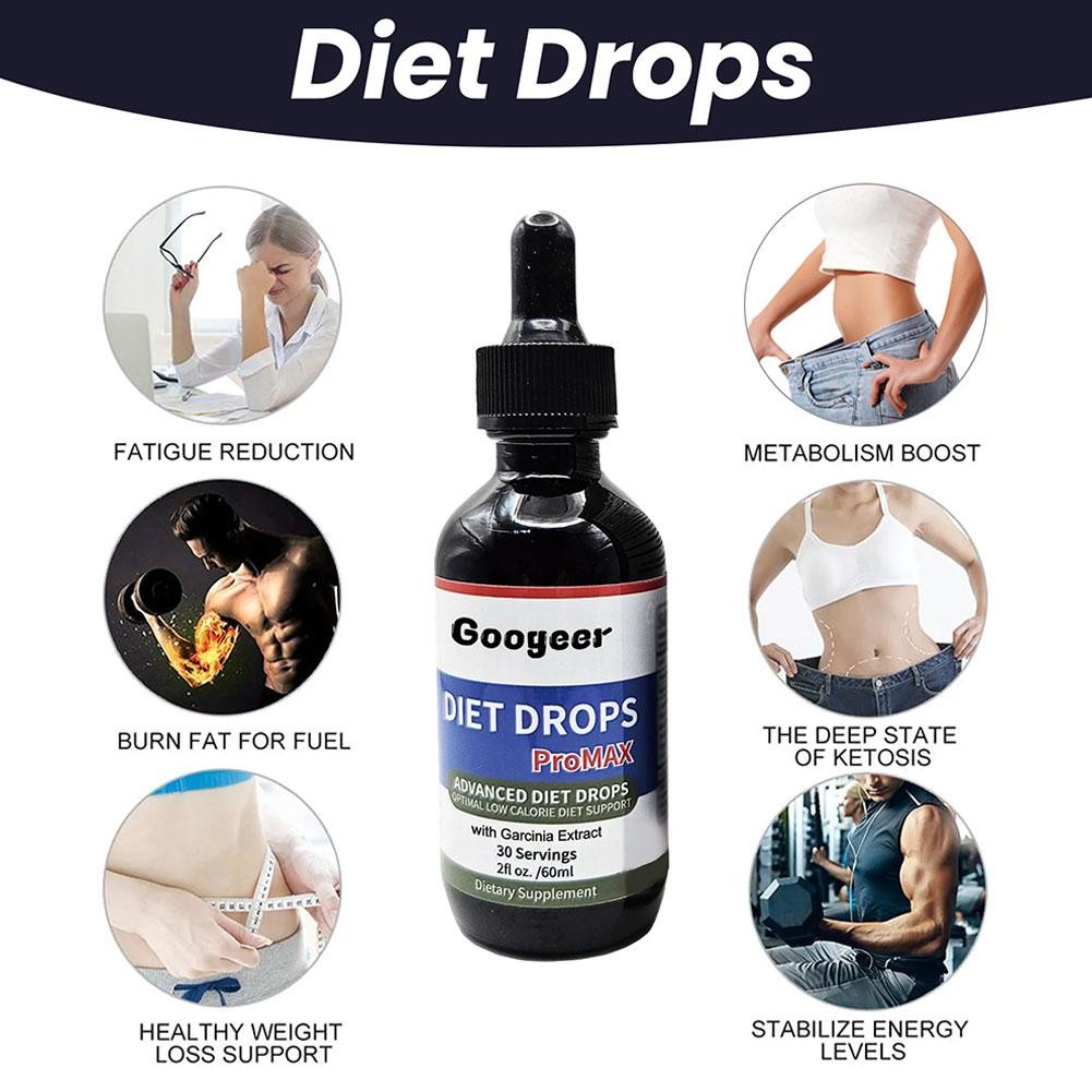 Weight Loss Drops - Slimming Diet Drops and Natural Metabolism Booster