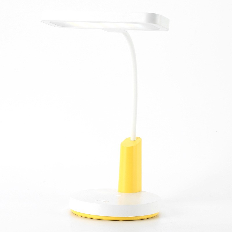 Simple LED Touch Table Lamp Three-color Electrodeless Dimming