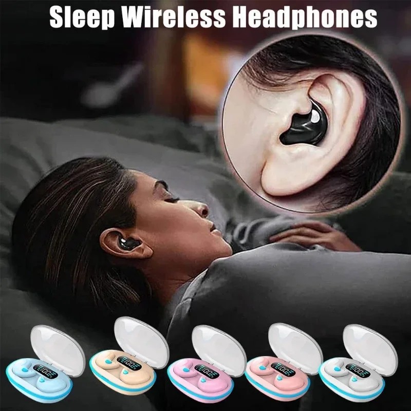 X55 Sleeping Earbuds - Wireless Mini Headphones