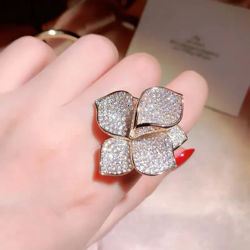 Niche Design Cold Wind Light Luxury Exquisite Ins Trendy Index Ring