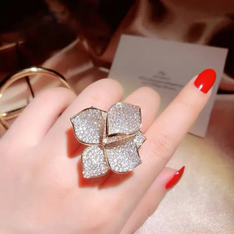 Niche Design Cold Wind Light Luxury Exquisite Ins Trendy Index Ring