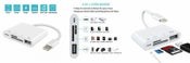 4 in 1 Lightning to USB SD Camera Card Reader Adapter