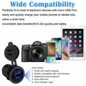Dual USB Car Charger Socket Power Adapter