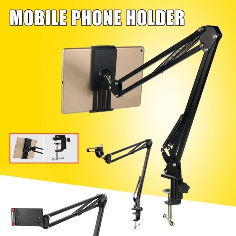 Tablet Mount Stand Phone Holder Lazy Bracket iPhone iPad