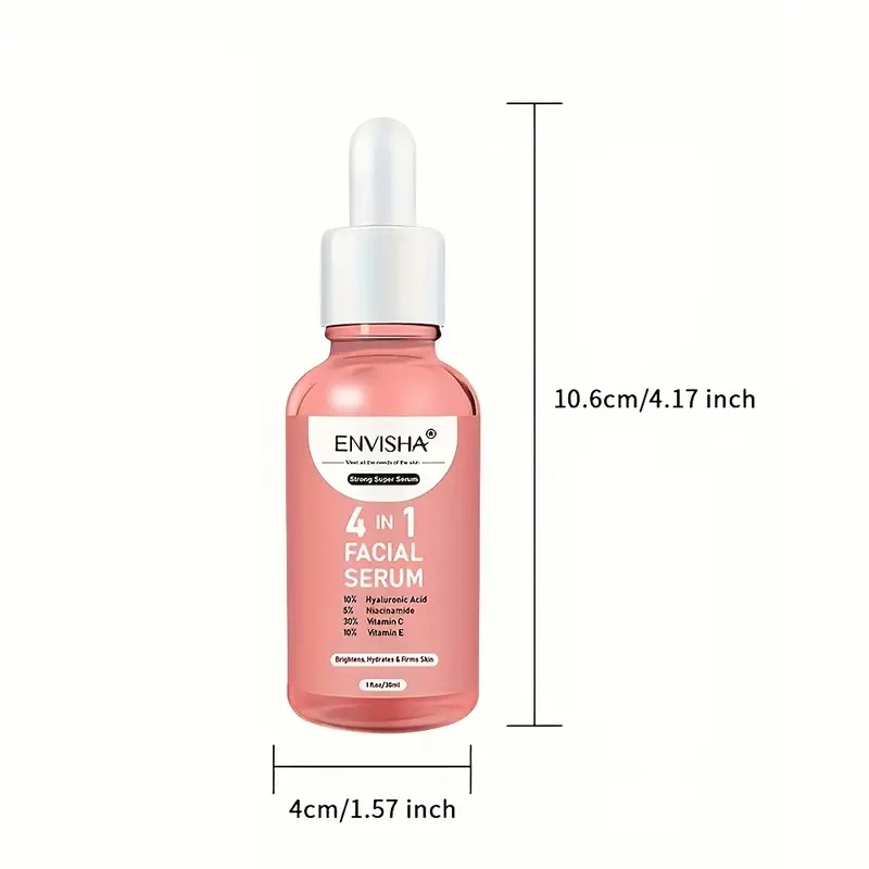 ENVISHA 1 Fl.Oz 4 in 1 Facial Serum