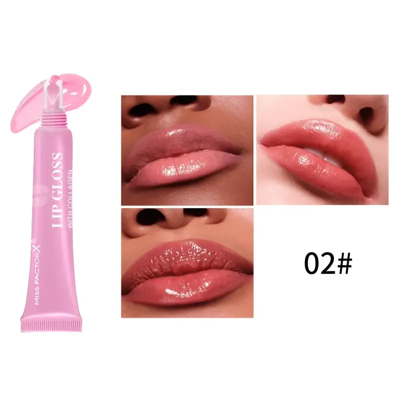 6pcs MISS FACTORX Lip Gloss Set for Women