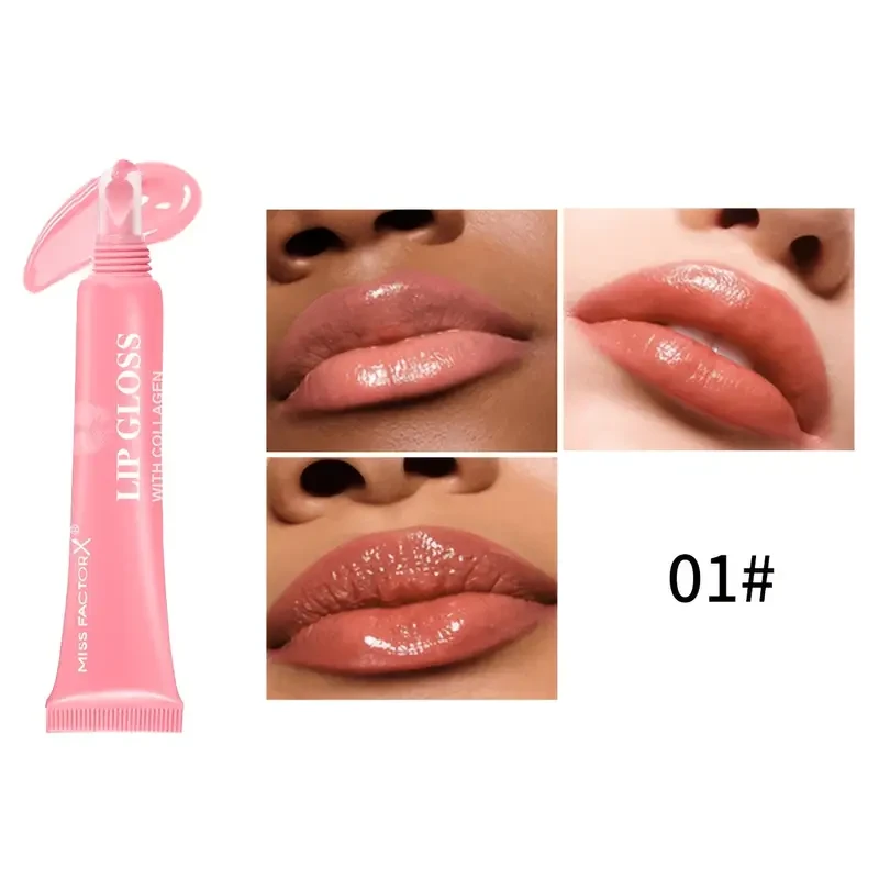 6pcs MISS FACTORX Lip Gloss Set for Women