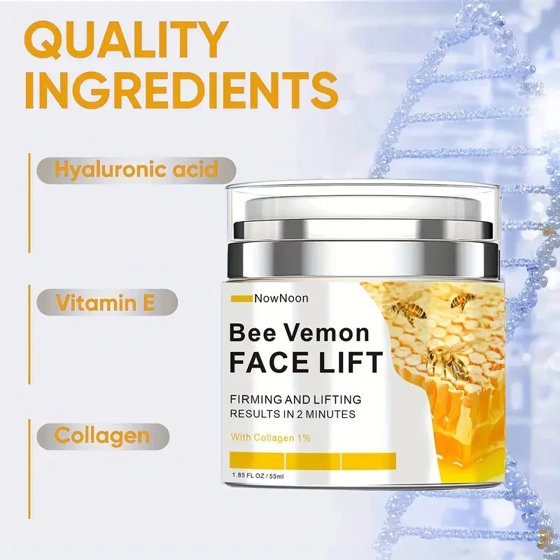 Bee Venom Face Lift Cream - Instant Wrinkle Eraser & Deep Wrinkle Filler