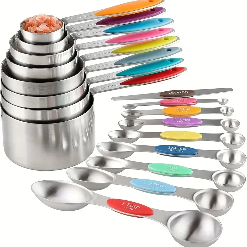 Faridabio 23-Piece Measuring Cups and Spoons Set