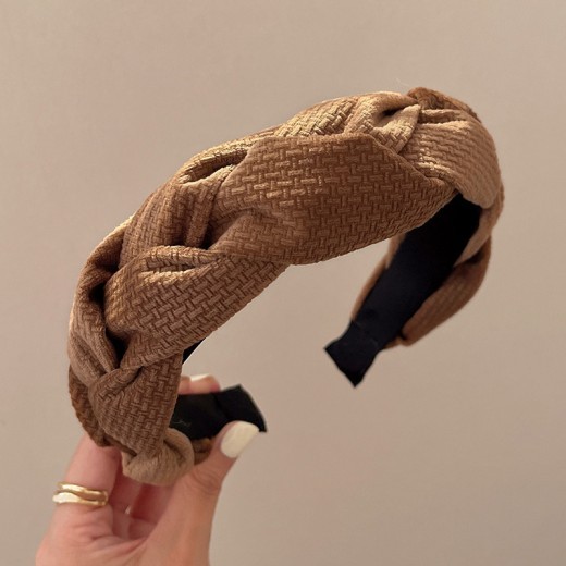 Women's Braided Braid Sponge Face Wash Hair Bands