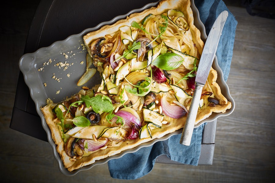 Deep Rectangular Tart Dish - Flour