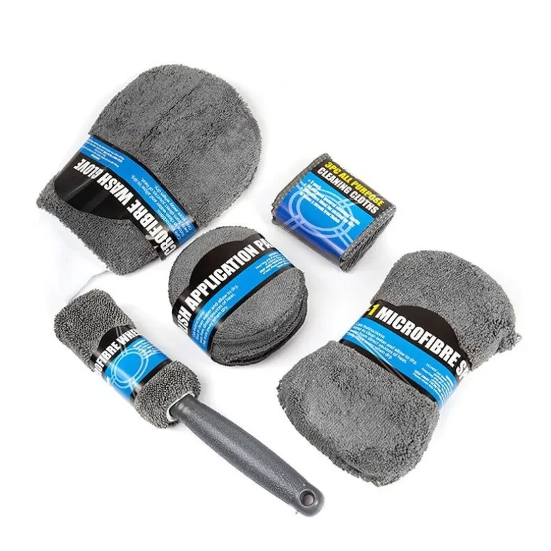 9-piece Car Wash Cleaning Set Washing Tools