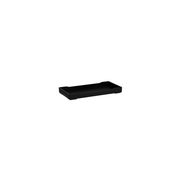 Amenity Tray Black 205x105x20mm
