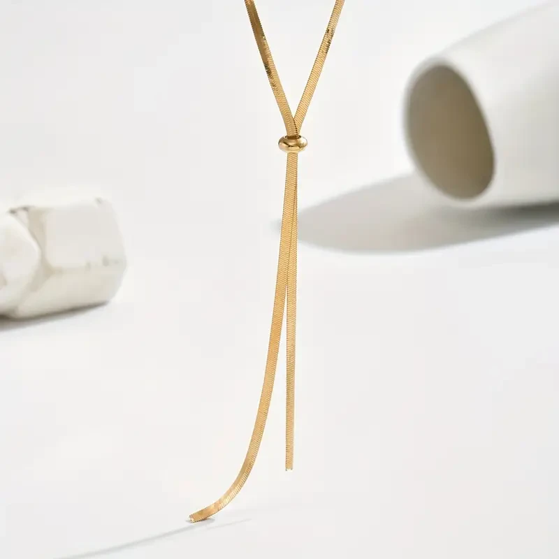 1pc Stainless Steel 18K Golden Plated