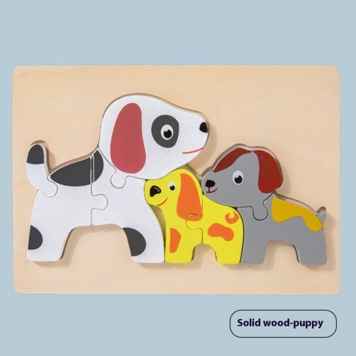 Children's Large 3D Puzzle Model Wooden Puzzle