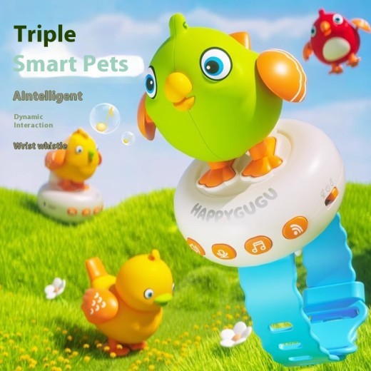 Goo Bird Intelligent AI Dialogue Voice-activated Induction Children's Toy Watch