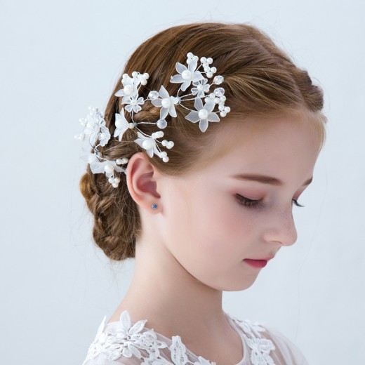Fashion New Children's Pearl Headdress