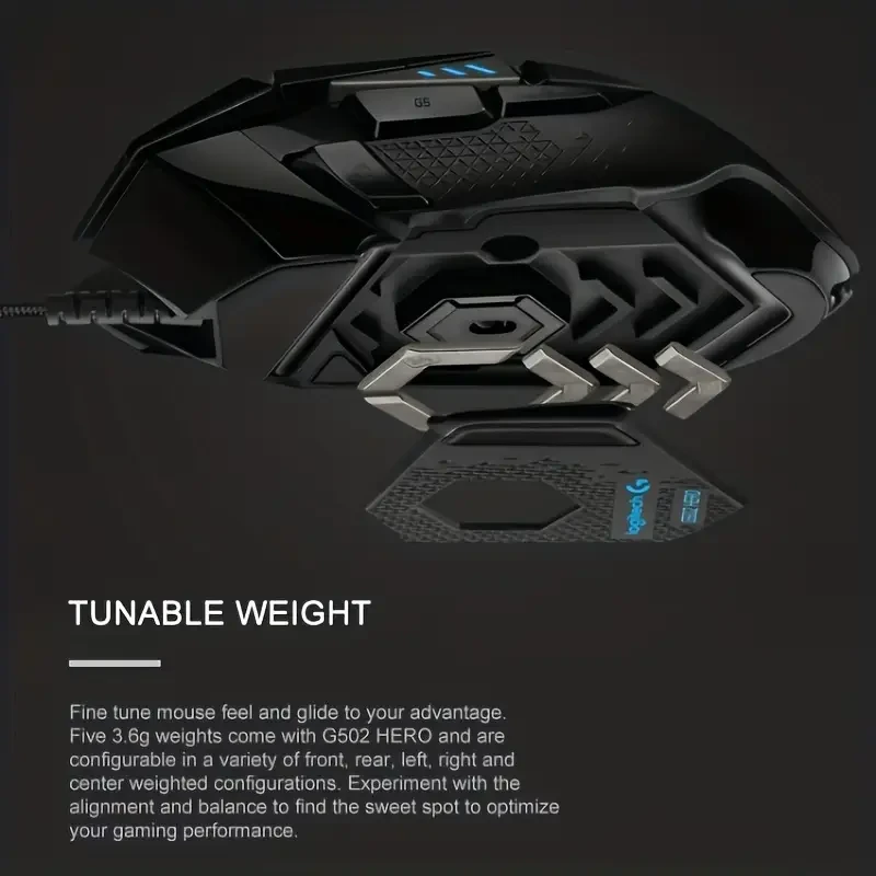 Logitech Hero Wired Gaming Mouse