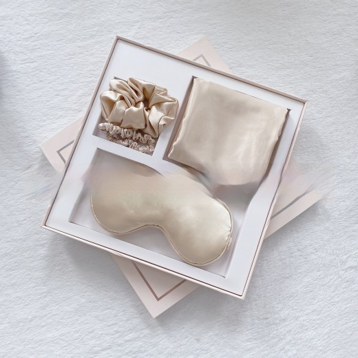 Hand Gift Box Eye Mask Set Four Piece Set