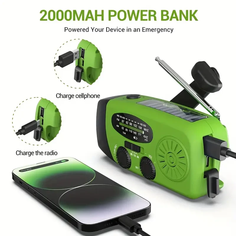Emergency Radio with Power Bank