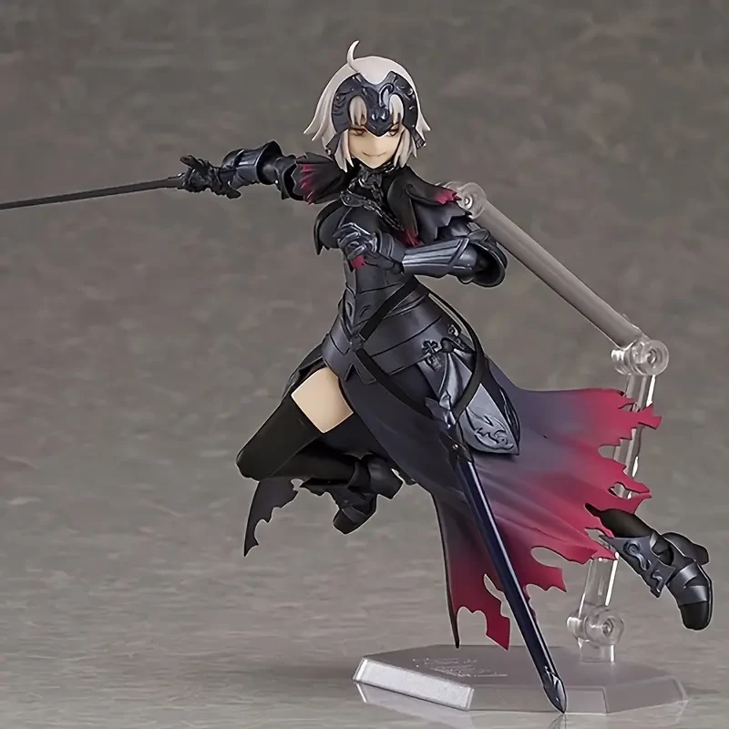 JXMYBA Anime-Style Action Figure with Interchangeable Faces and Accessories