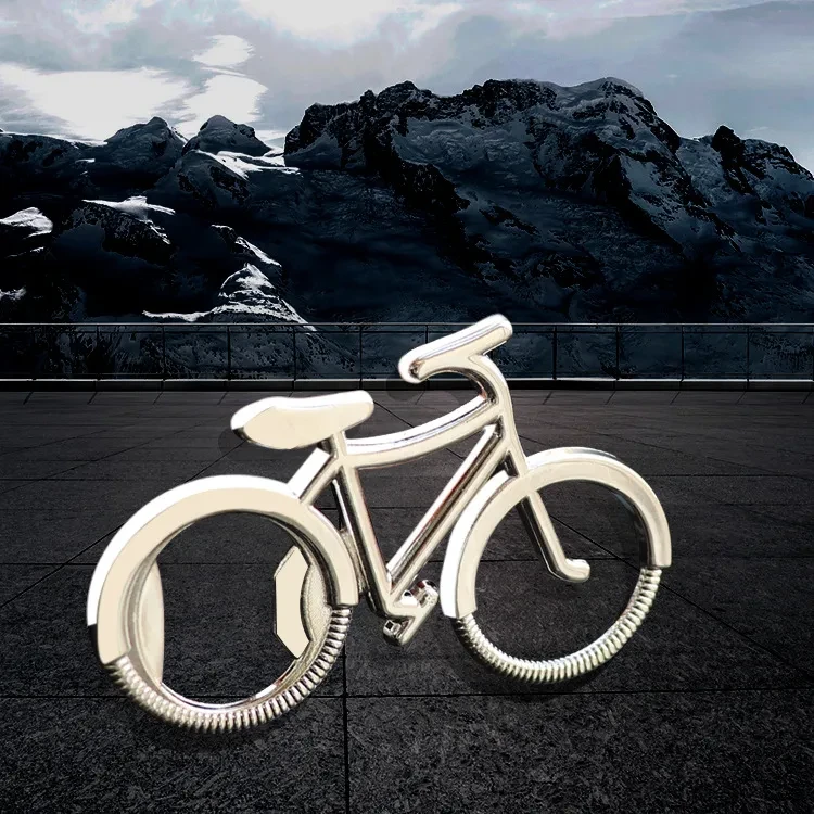 Creative Metal Key Chain Of Bicycle Bottle Opener