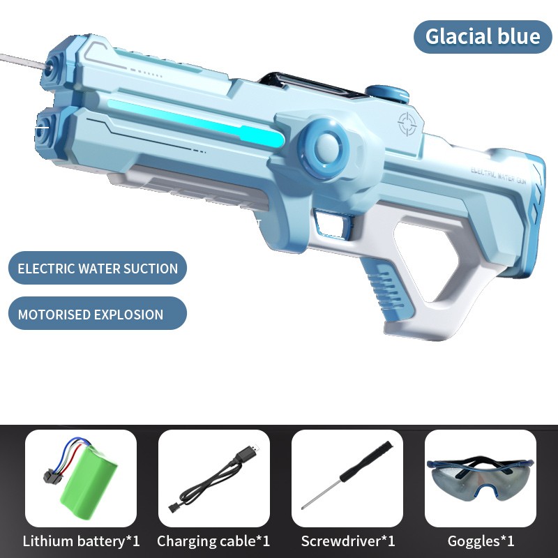 Extra Large Electric Water Gun Toy - High-Pressure Automatic Water Spray