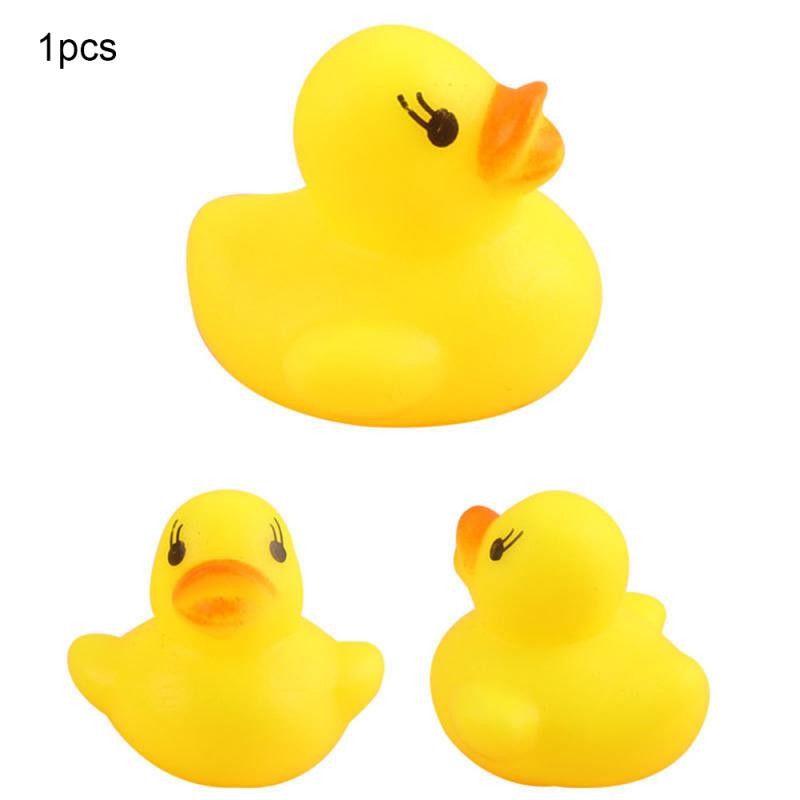 Squeaky Rubber Ducks Bath Toys - Set of 1/2/3