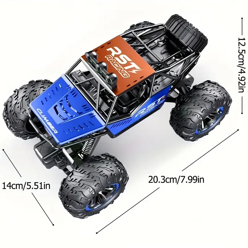 Four-Channel Alloy Climbing Off-Road Vehicle