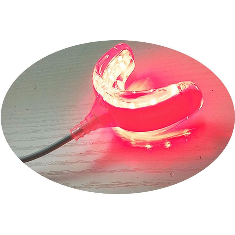 In Stock 16 Lamp Bead Data Line Dental Whitening Instrument with Blue Tooth Base and Mobile Phone Compatibility