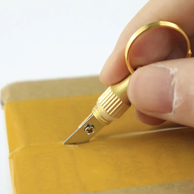 Keychain Portable Mini Brass Portable
