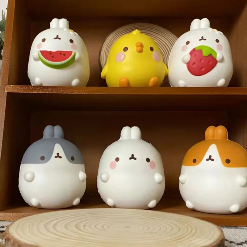NEW Cute Chick Rabbit Strawberry Jumbo Squishy - Kawaii Animal Slow Rising Stress Ball for Adults