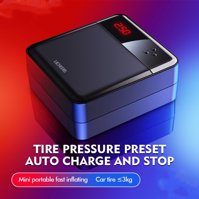 Car universal car portable intelligent air pump