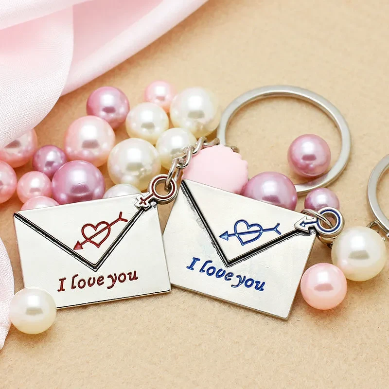 Creative Personality Cute Couple Keychain Set