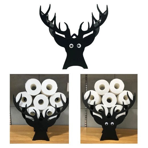 Paper Towel Rack Toilet Paper Storage Living Room Kitchen Decoration