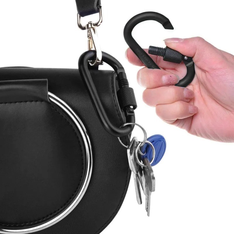 Bold No. 8 Aluminum Alloy D Type Carabiner - 8CM