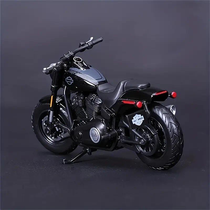 1:18 Scale Maisto 2022 Fat Bob 114 Alloy Sports Motorcycle Model Die Cast Street Racing Motorcycle