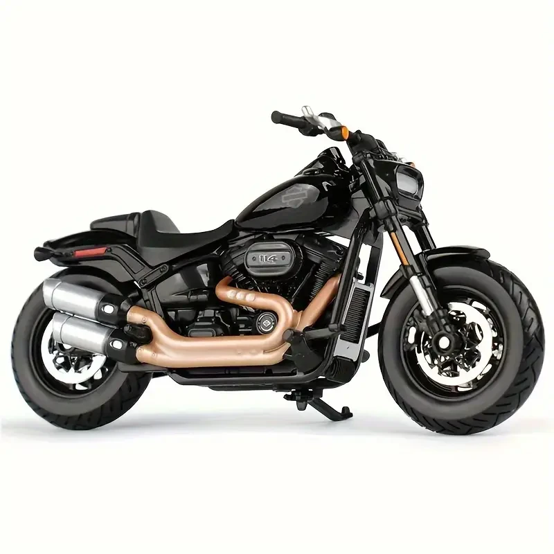 1:18 Scale Maisto 2022 Fat Bob 114 Alloy Sports Motorcycle Model Die Cast Street Racing Motorcycle