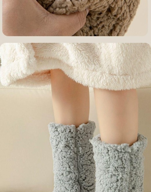 Feet Warmer Extra Thick Heating Socks Fantastic Foot Warming Appliance Snow Socks Warm Non-slip