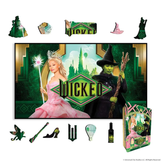 Crafthub Wicked Wooden Jigsaw Puzzles