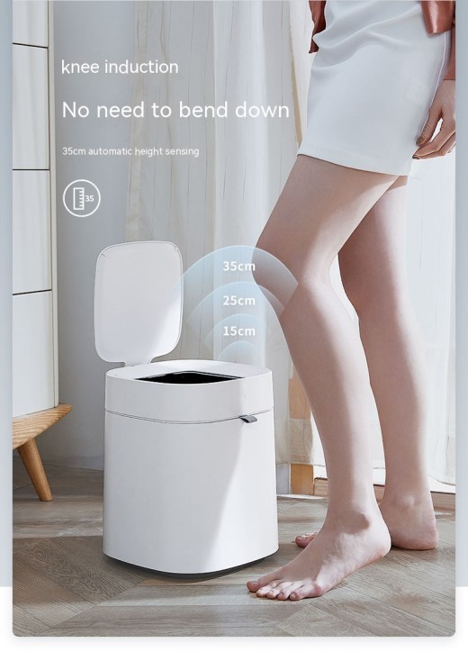 Smart Household Kitchen Automatic Bag Change Trash Can