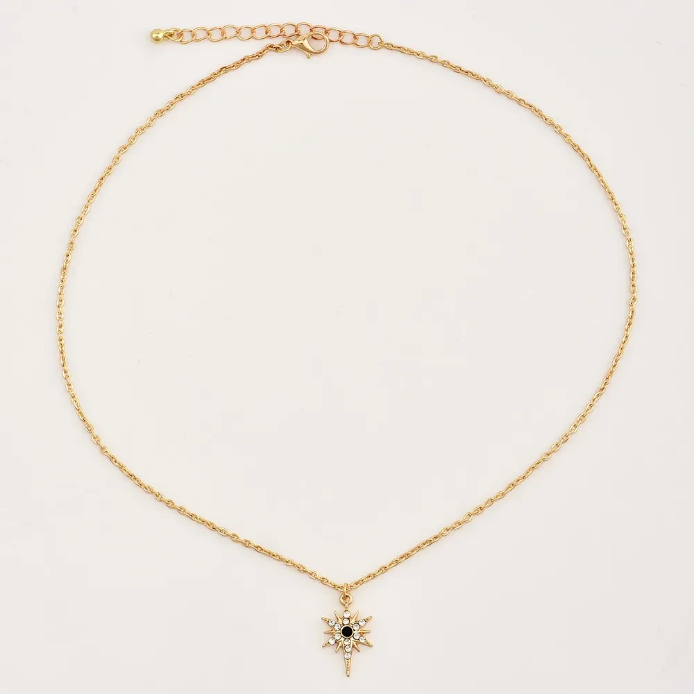 Simple Diamond Starlight Pendant Women's Necklace