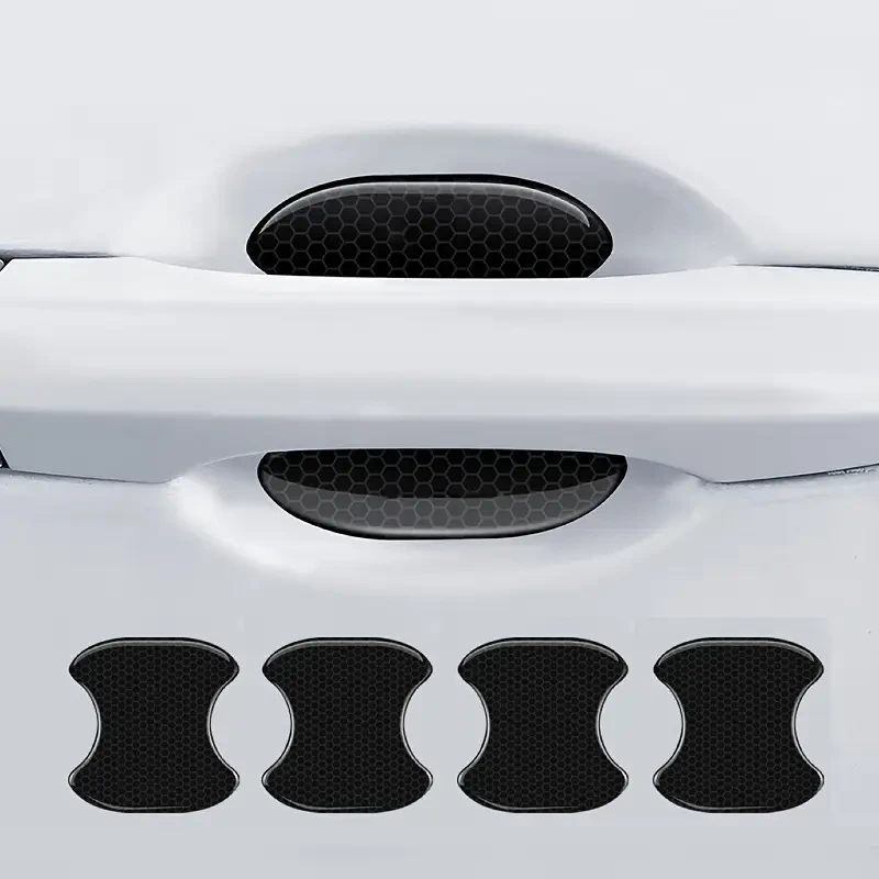 8pcs Universal Car Side Door Edge Protectors Bumper Guard Anti Scratch Door Handle Stickers Guard for Multiple Cars