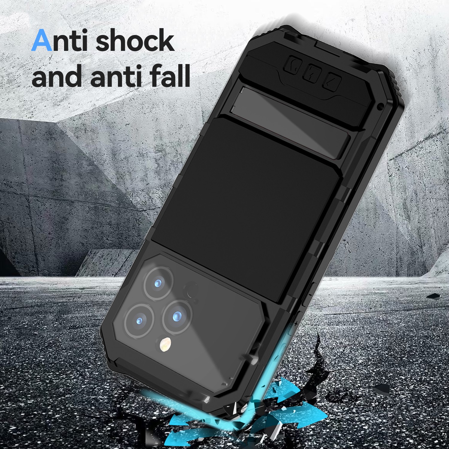 360 Meta Armor Heavy Duty Phone Cover for iPhone 15 Series